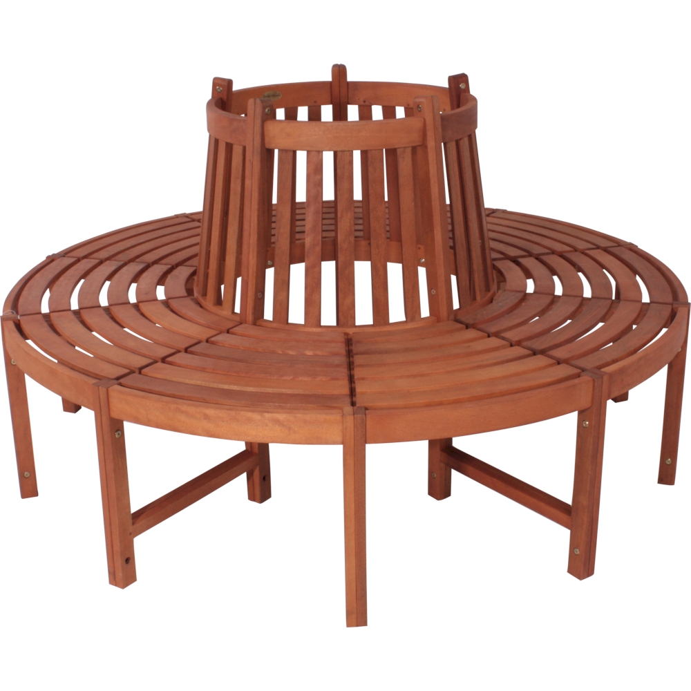 985037_Baumbank FONTANA, medium, rund, geölt